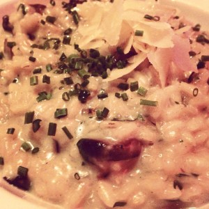 mushrooms and truffles and risotto...oh my!
