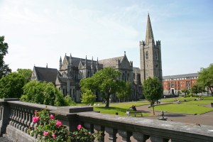 St. Patrick's in Dublin...but I feel that anywhere named after their patron saint is going to be spectacular! 