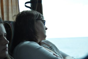 One of MANY pictures of me sleeping on the bus!