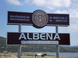 oh and yes, those are just horses that roamed freely about the countryside.