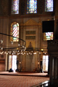 The doorway where we entered