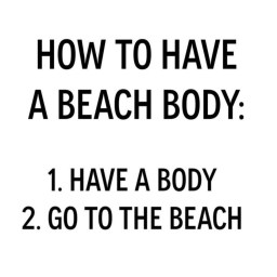 Sunday Comics: Beach Body